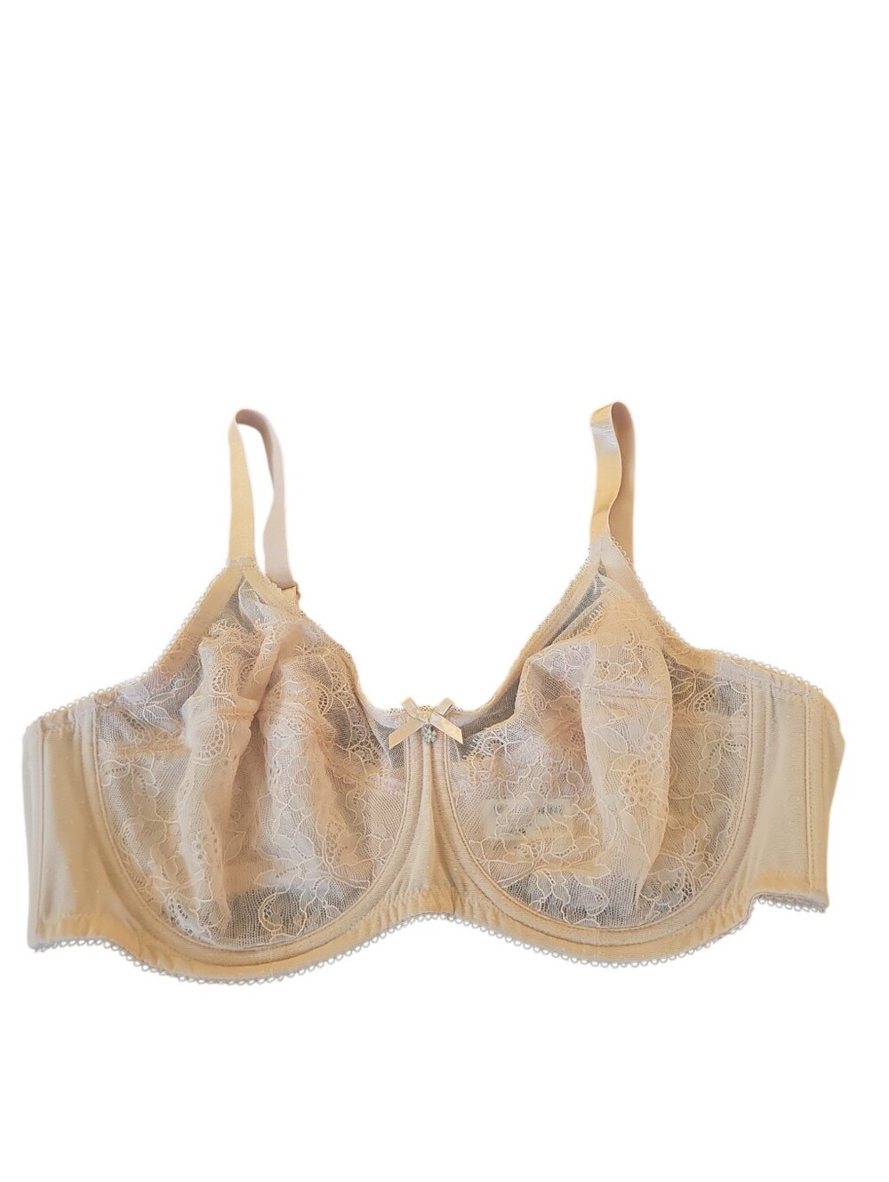 WacoalRetro Chic Full-Figure Underwire Bra 855186 Sz 40C Tan New WL373 - Picture 2 of 5